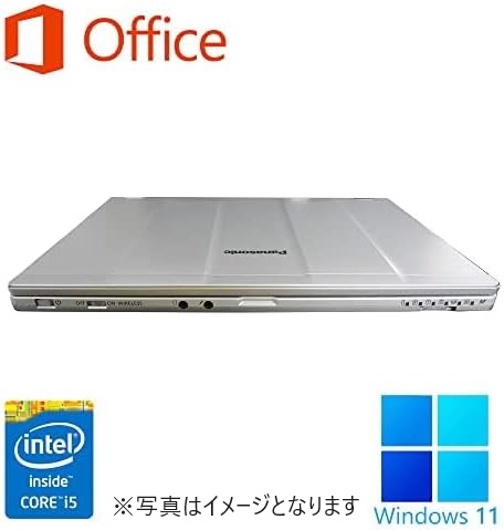 Panasonic ノートPC CF-LX4/14型/Win 11 Pro(日本語 OS)/MS Office H&B 2019/Core i5-5300U/WEBカメラ/WIFI/Bluetooth/HDMI/US キーボード/8GB/256GB SSD (整備済み品)