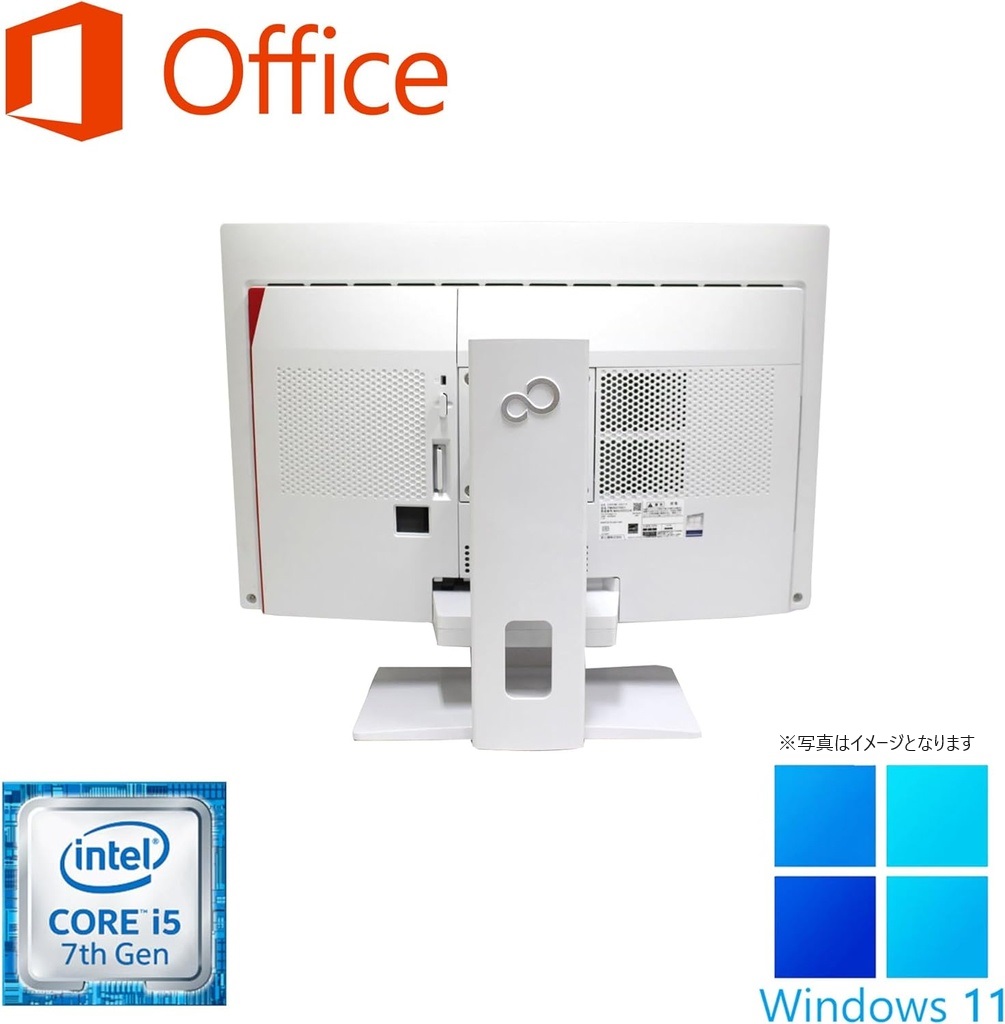 NEC デスクトップPC MB-3/Win 11 Pro/MS Office H&B 2019/Core i7-8700/WIFI/Bluetooth/Type-C/DVD/16GB/512GB SSD (整備済み品)
