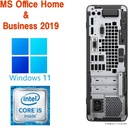 HP (エイチピー) デスクトップPC 600G3/Win 11 Pro/MS Office H&B 2019/Core i5-6500/WIFI/Bluetooth/DVD-RW/8GB/256GB SSD (整備済み品)