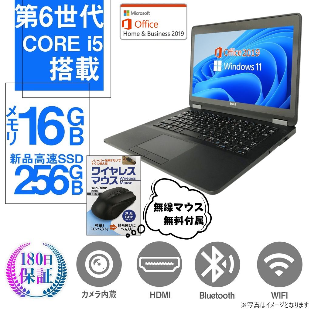 Windows11 ノートパソコン DELL Bluetooth Webカメラ